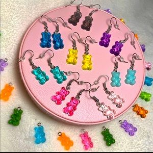 Gummy bear earrings